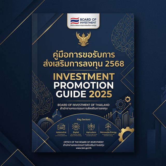 คู่มือการขอรับการส่งเสริมการลงทุน 2568
